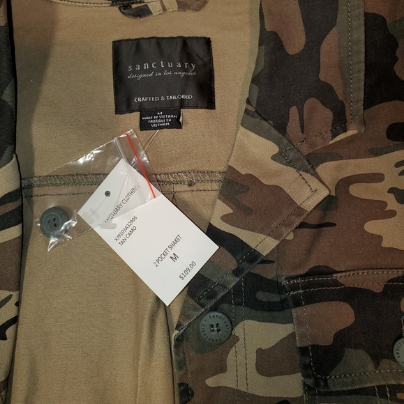 Sanctuary Tan Cameo Jacket Shacket - Picture 11 of 14